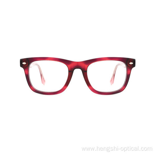 Vintage Unisex Full Rim Optical Frames Acetate Glasses Eyeglasses